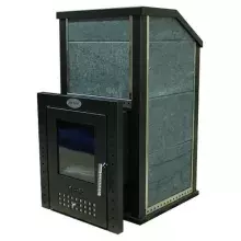 Дровяная печь Klover RT-20-P (талькомагнезит 30мм)