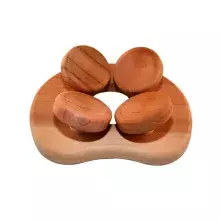 Подголовник Blumenberg с четырехточечной поддержкой из кедра