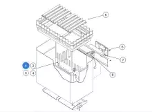 (4) SP5201504 Нагревательный элемент SEPC 59 2600W 230V