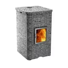 Теплонакопительная печь-камин Talkorus Карелочка ANTIK