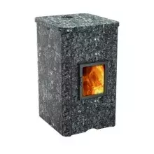 Теплонакопительная печь-камин Talkorus Карелочка LUX