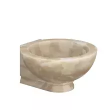 Курна пристенная Talc мраморная КМ36 со сливом