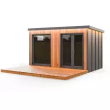 Модульная баня PREMIUM M4 4,2х2,2х2,5м (Без печи)